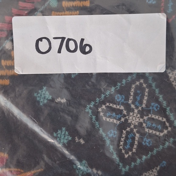 Womens Skirt Large Black Embroidered Boho Western Indie Floral Hippie Faux Suede - Picture 8 of 8